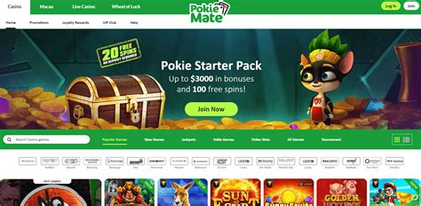 pokie mate free spins.
